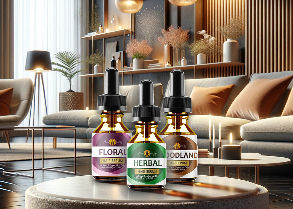 Aroma Energy Essential Oil Hair Serums