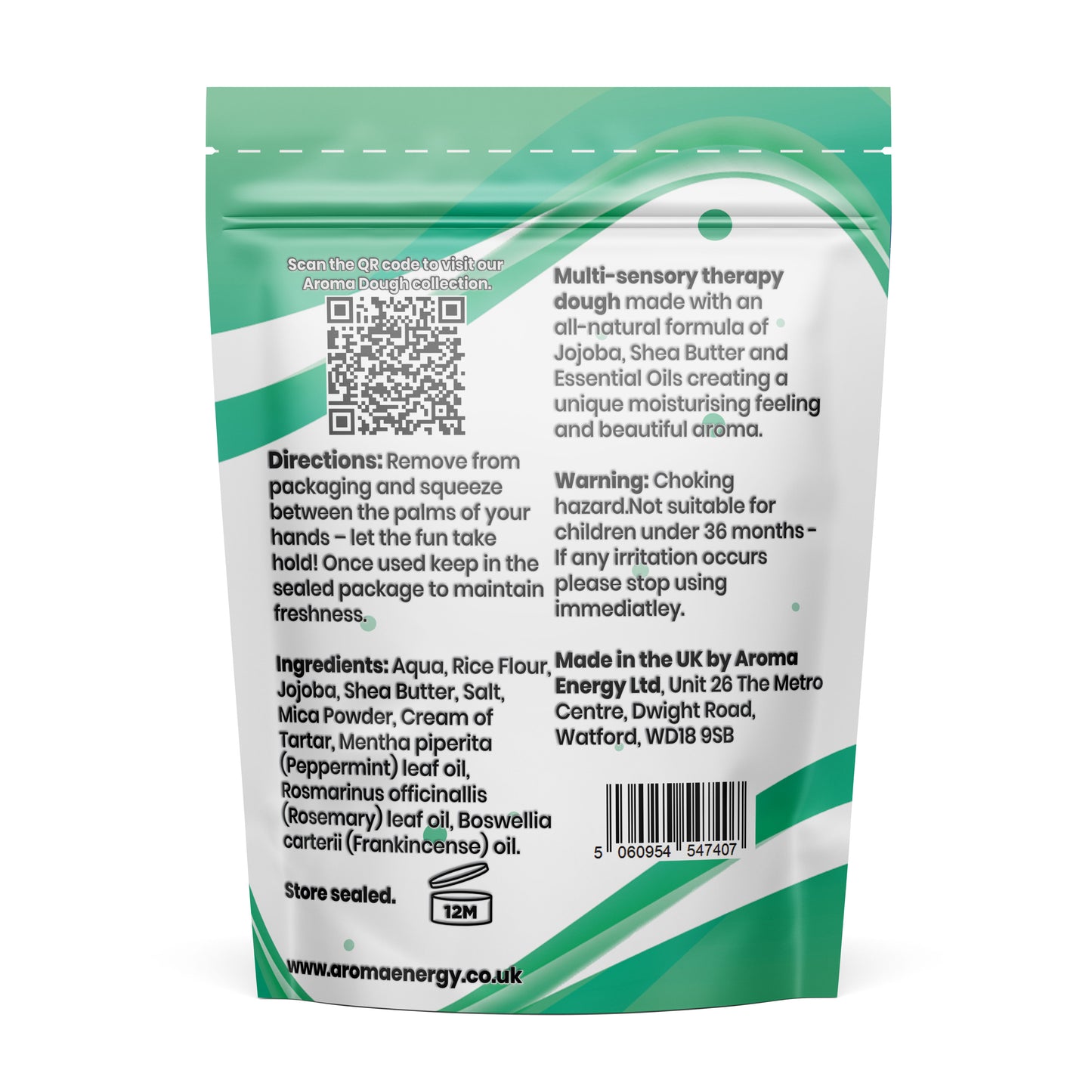 Focus Aroma Dough | Aromatherapy Multi Sensory Playdough - Aroma Energy