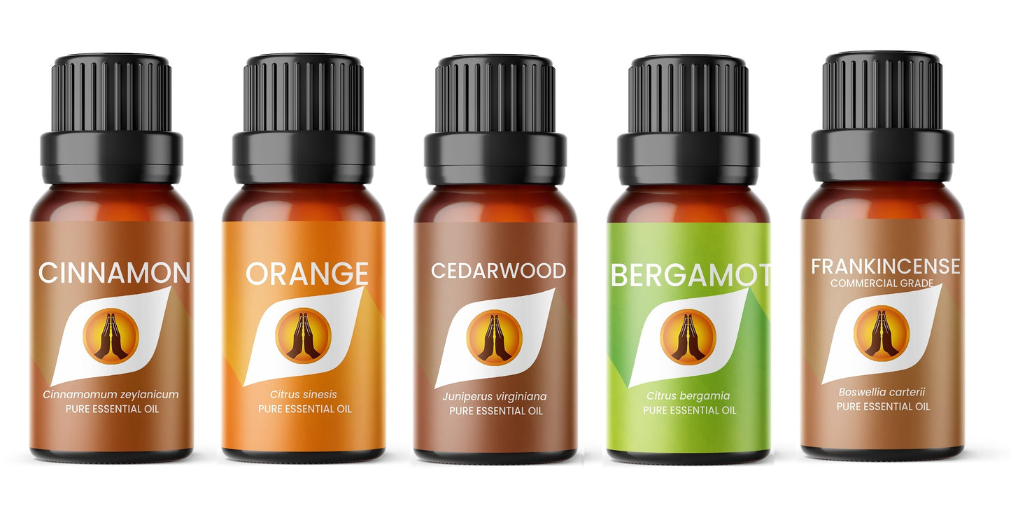 Christmas Essential Oil Set 100% Pure