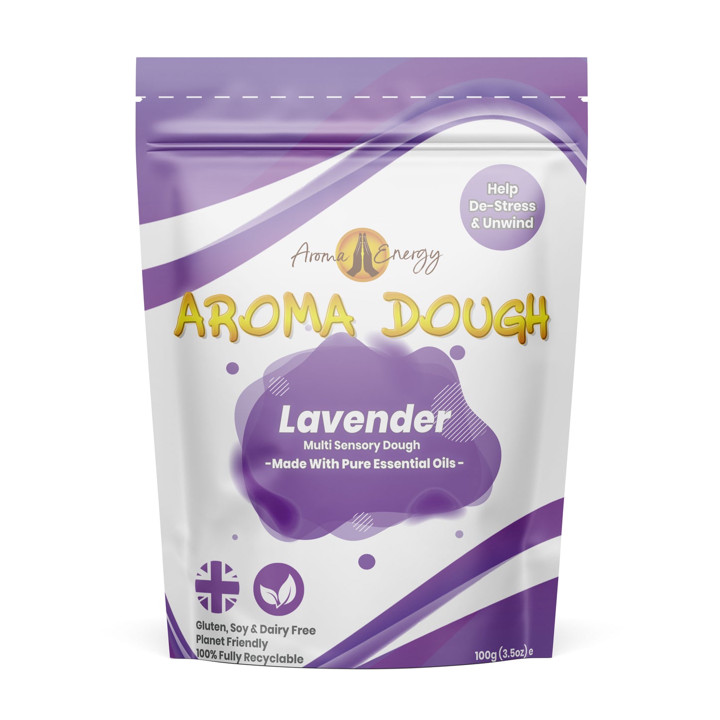 Lavender Aroma Dough | Aromatherapy Multi Sensory Playdough - Aroma Energy