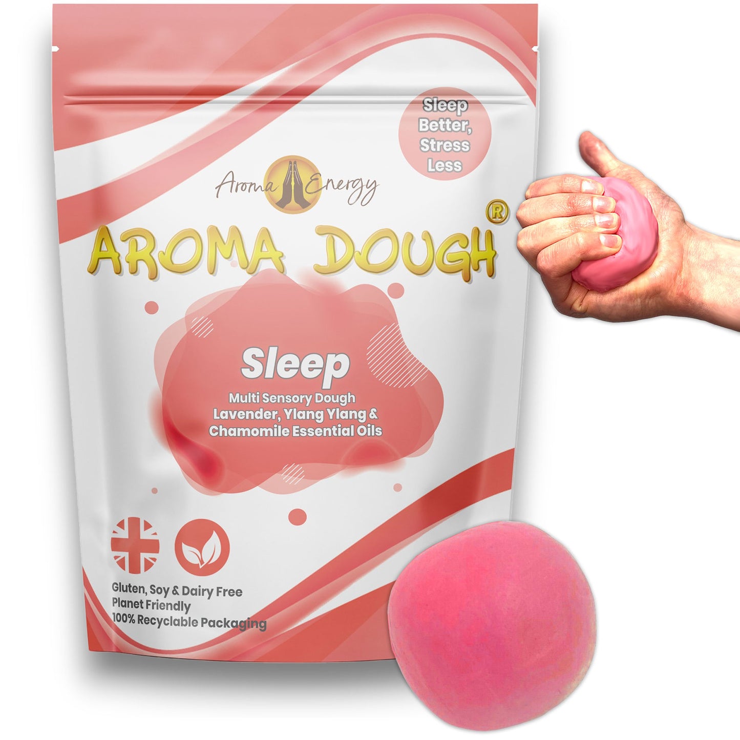 Sleep Aroma Dough | Aromatherapy Multi Sensory Playdough - Aroma Energy