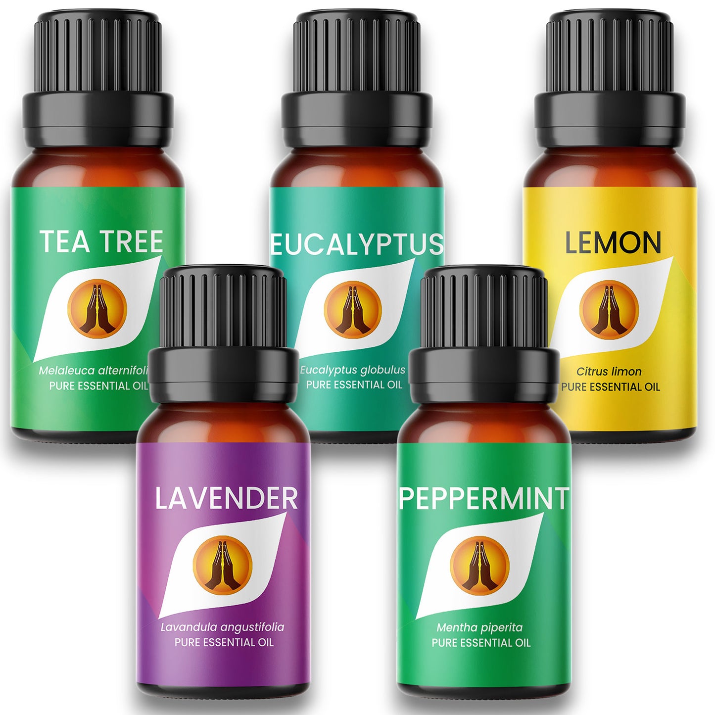 Top Essential Oils for Cleaning Set - DIY Eco-Friendly Cleaning - Aroma Energy