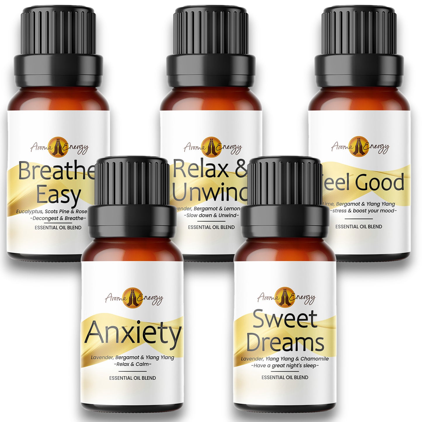 Life 5 Essential Oil Set - Aroma Energy