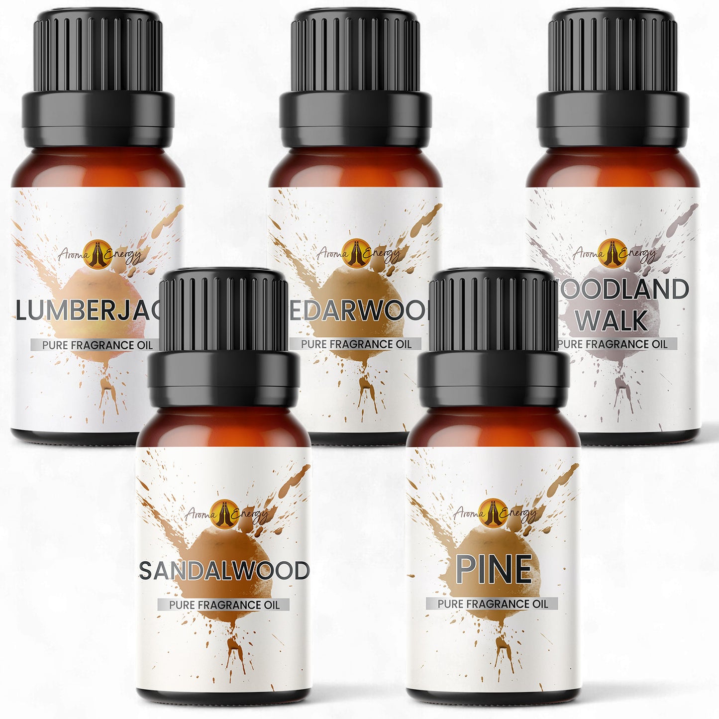 Woodland Fragrance Oil Set - Aroma Energy
