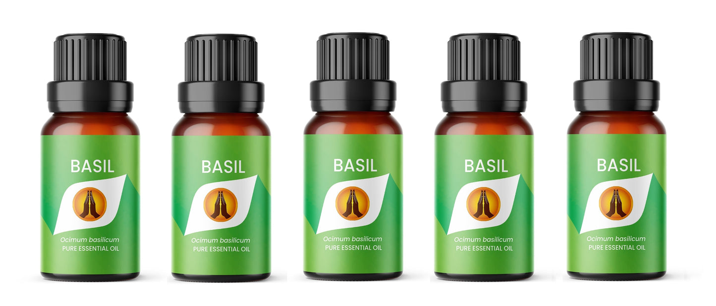 Basil Pure Essential Oil - Aroma Energy