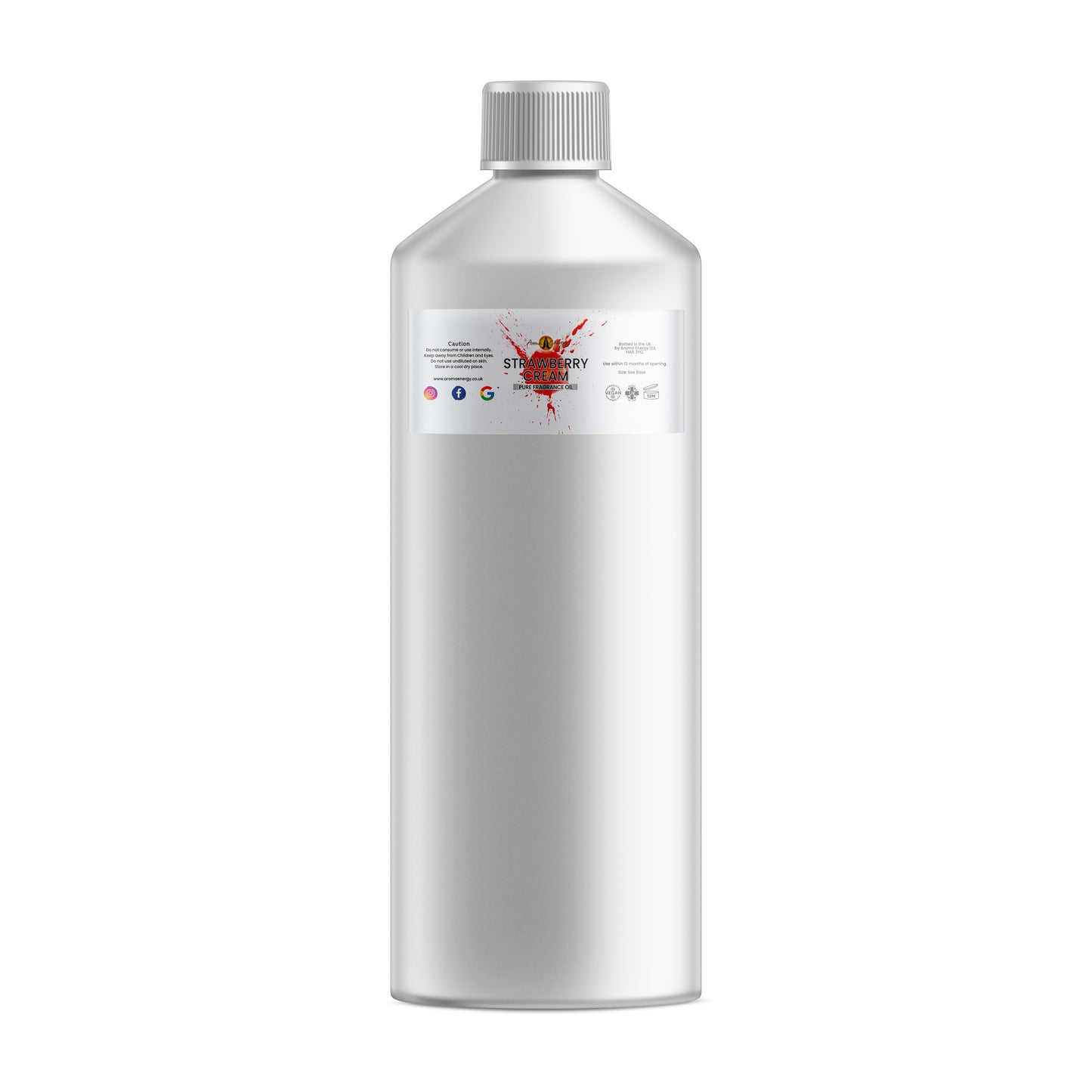 Strawberry Cream Fragrance Oil - Aroma Energy