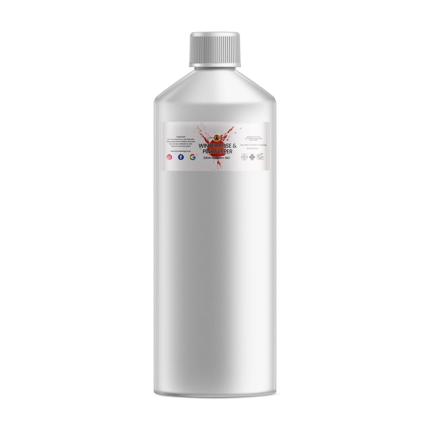 Winter Rose & Pink Pepper Fragrance Oil - Aroma Energy