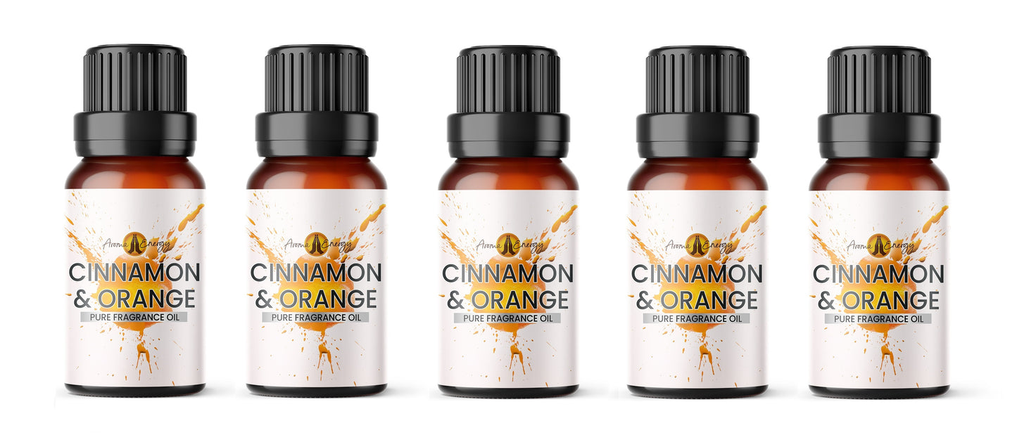 Cinnamon & Orange Fragrance Oil | Autumn & Christmas oil - Aroma Energy