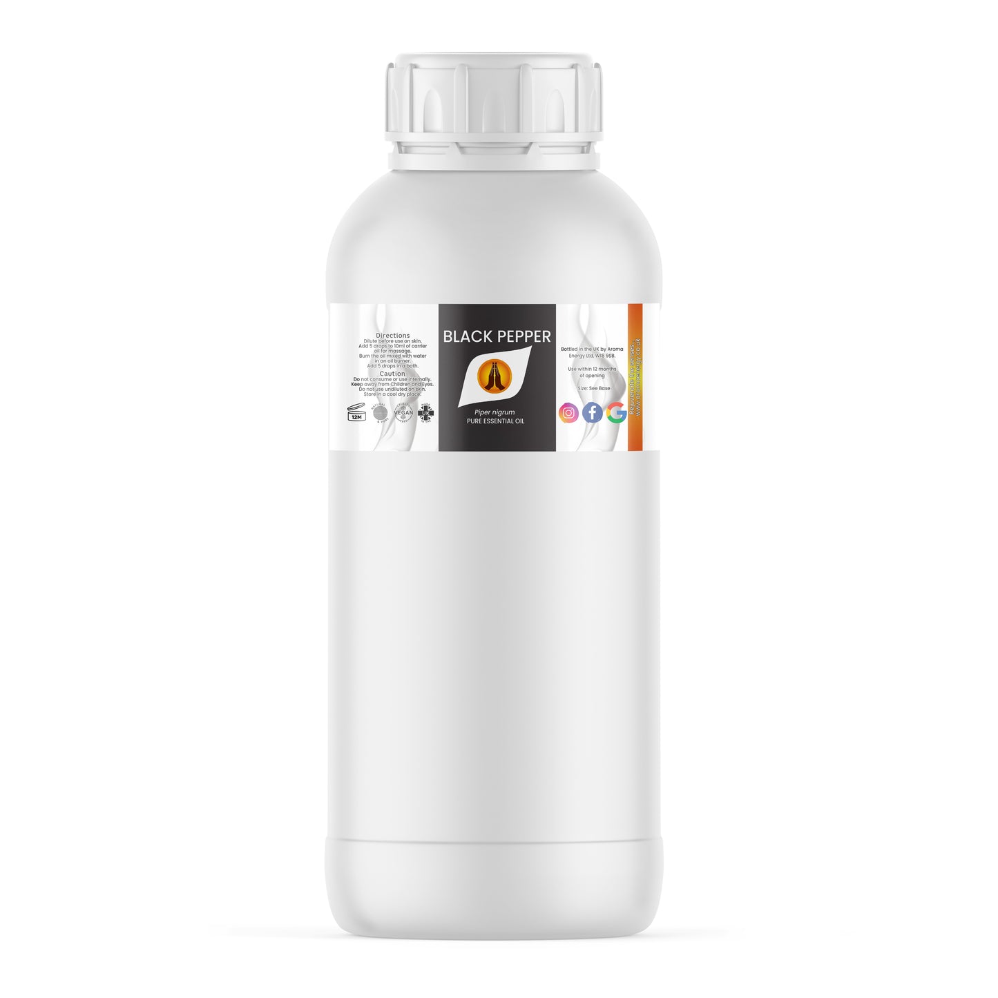 Black Pepper Essential Oil - Wholesale - Aroma Energy