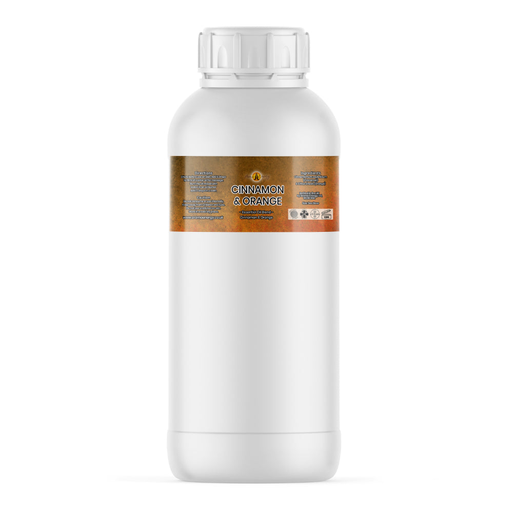 Cinnamon & Orange Pure Essential Oil Blend | Autumn & Christmas Oil - Aroma Energy