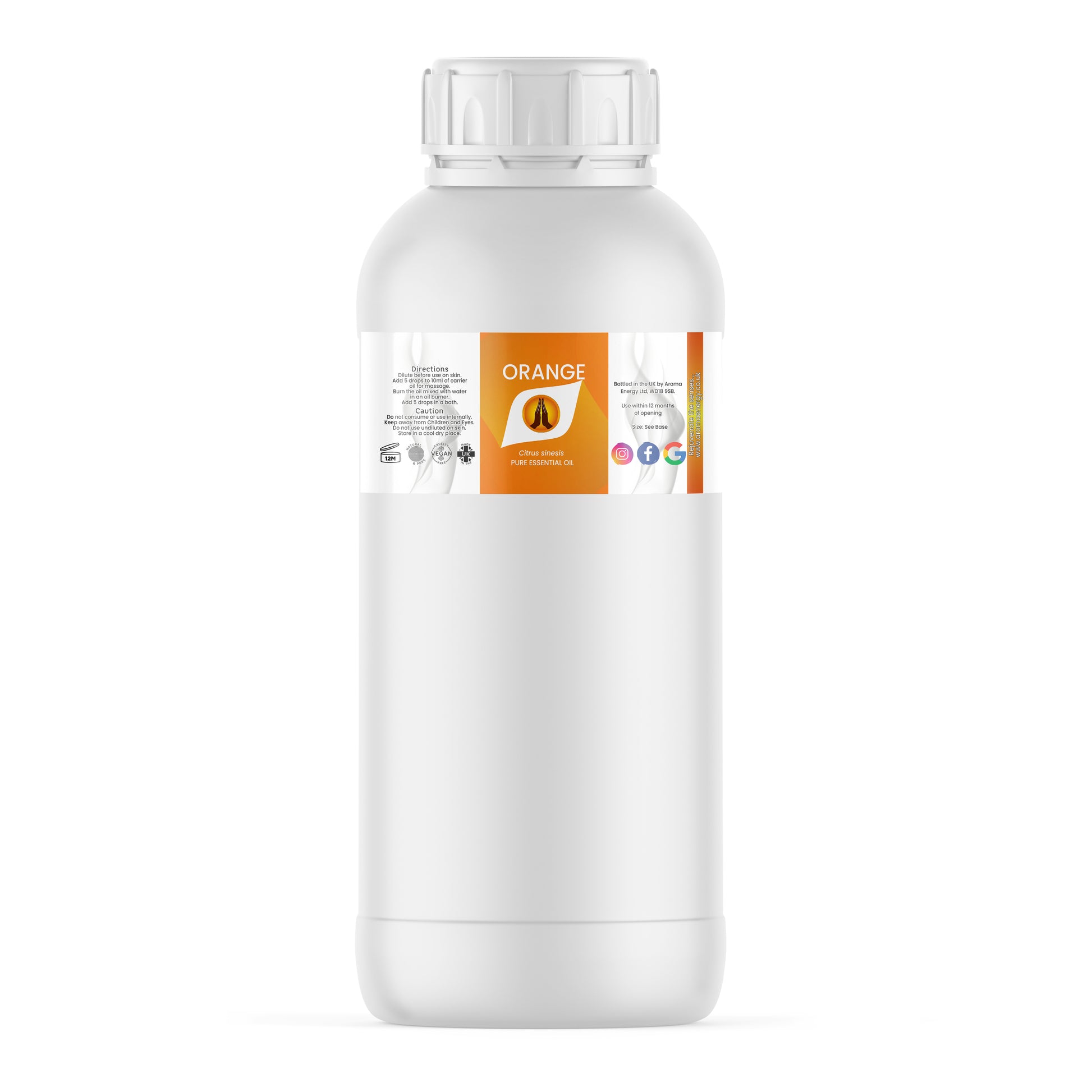 Orange Essential Oil - Wholesale - Aroma Energy
