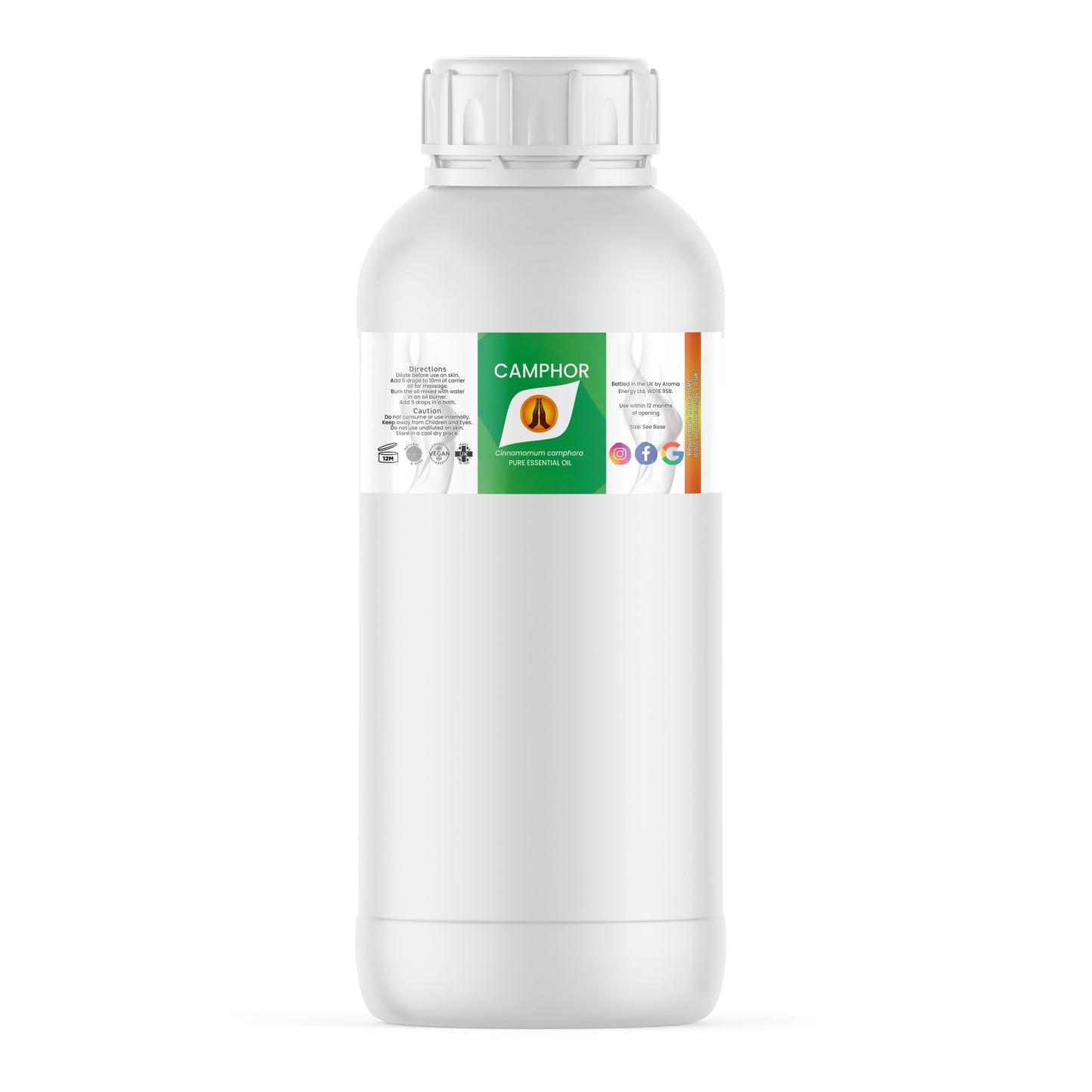 Camphor Pure Essential Oil - Aroma Energy