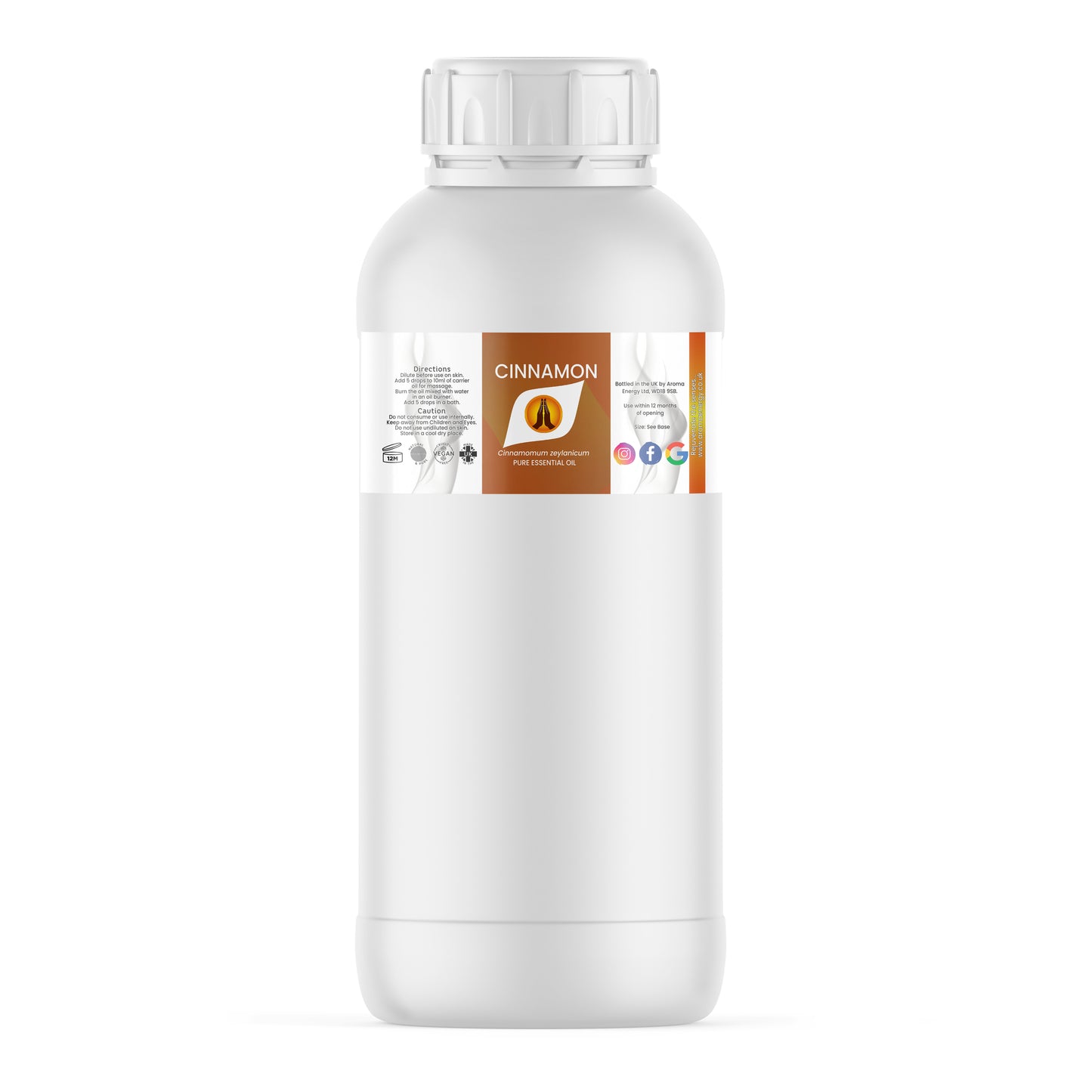 Cinnamon Pure Essential Oil - Aroma Energy