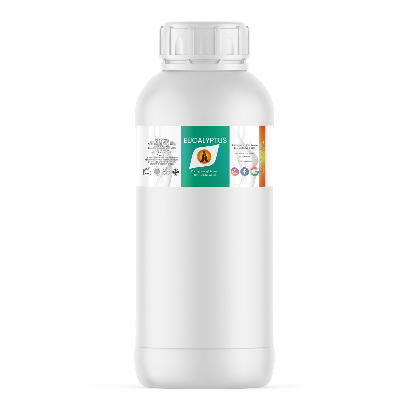 Eucalyptus Pure Essential Oil - Aroma Energy