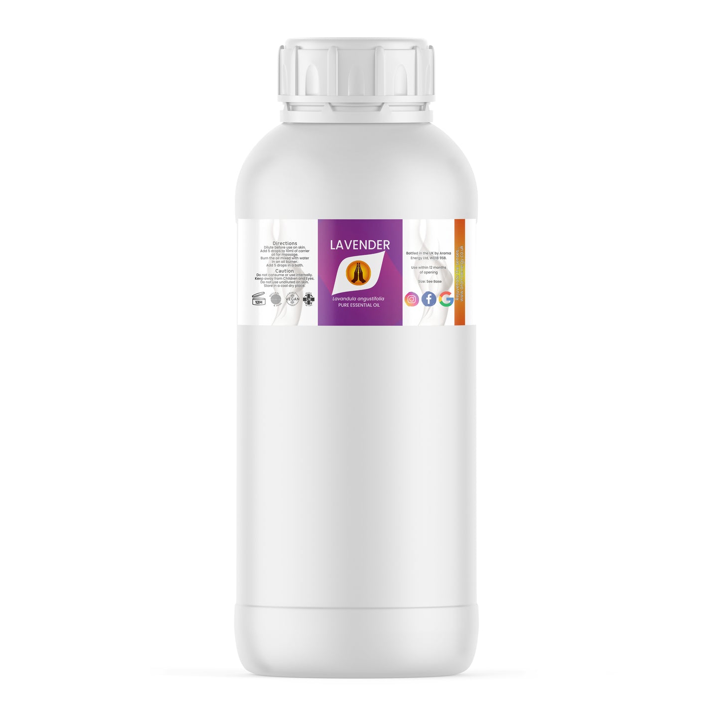 Lavender Pure Essential Oil - Aroma Energy