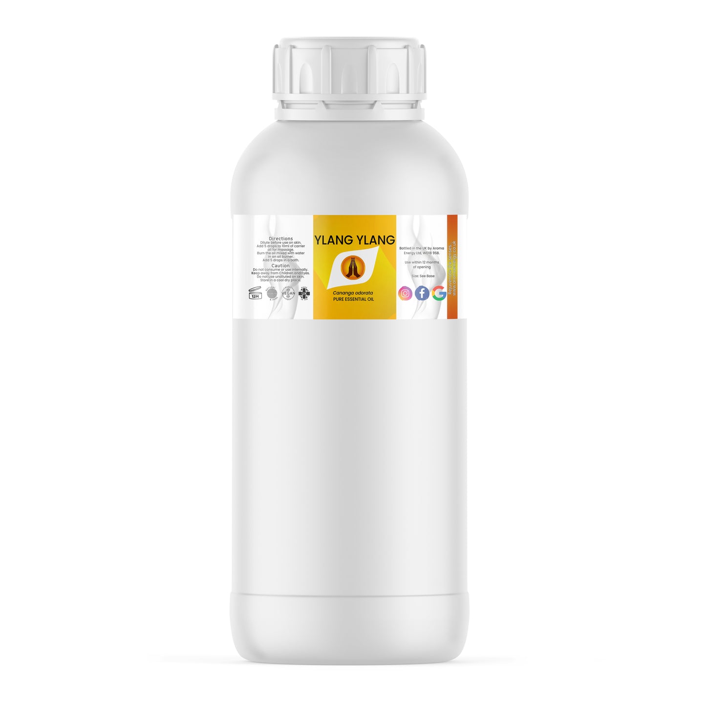 Ylang Ylang Pure Essential Oil - Aroma Energy