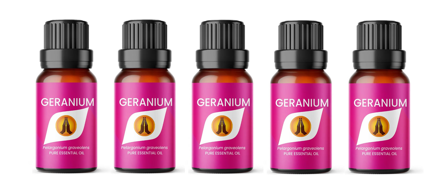 Geranium Pure Essential Oil - Aroma Energy