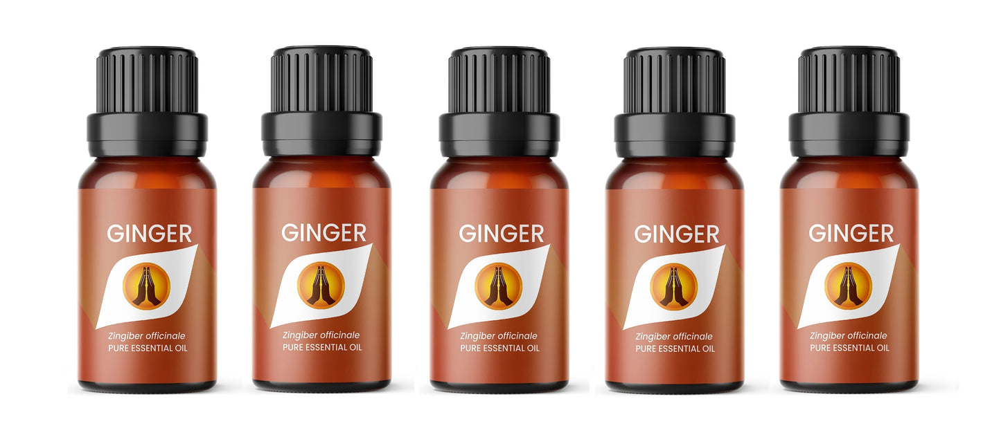 Ginger Pure Essential Oil - Aroma Energy