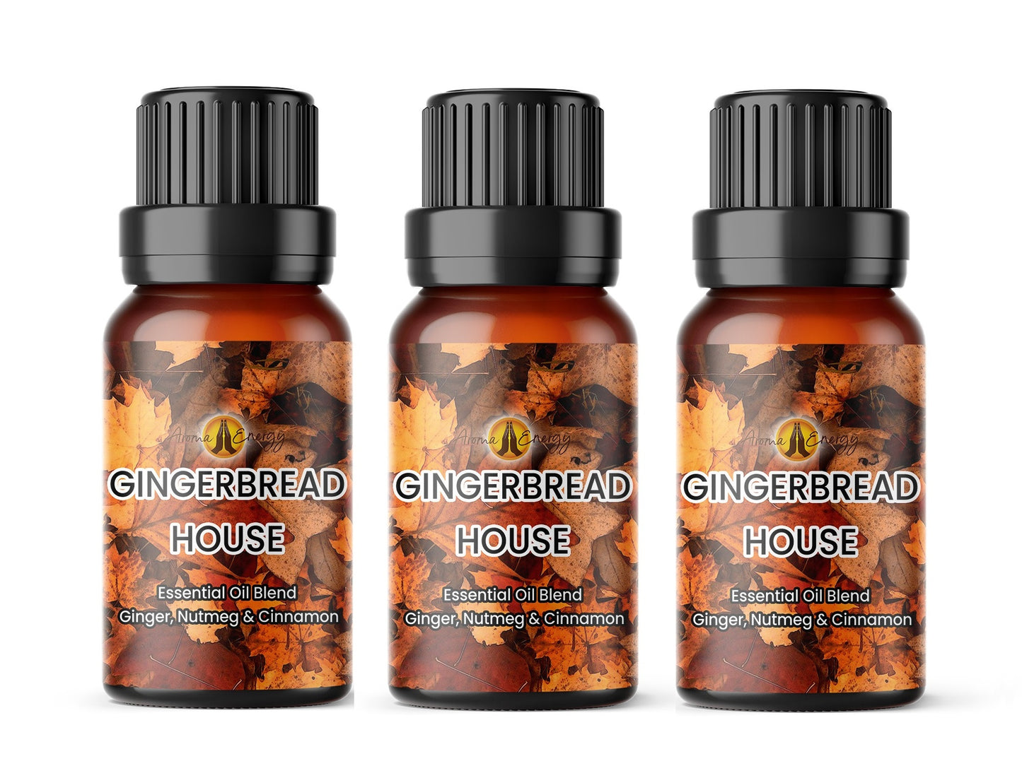 Gingerbread House Pure Essential Oil Blend | Autumn & Christmas oil - Aroma Energy