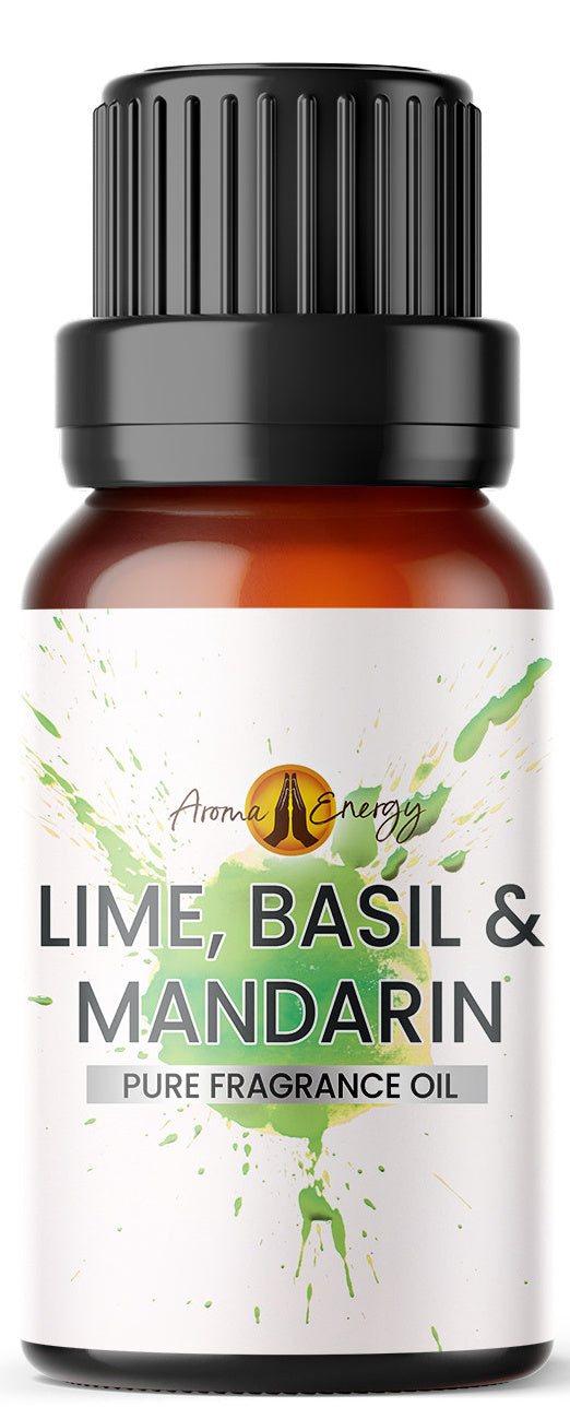 Lime, Basil & Mandarin Fragrance Oil - Aroma Energy
