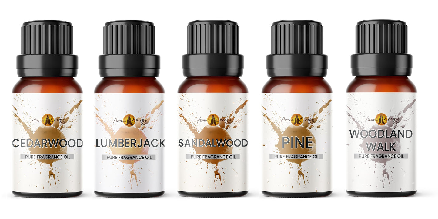 Woodland Fragrance Oil Set - Aroma Energy