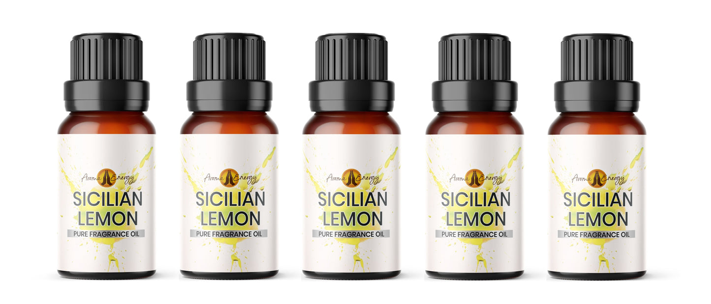 Sicilian Lemon Designer Fragrance Oil - Aroma Energy