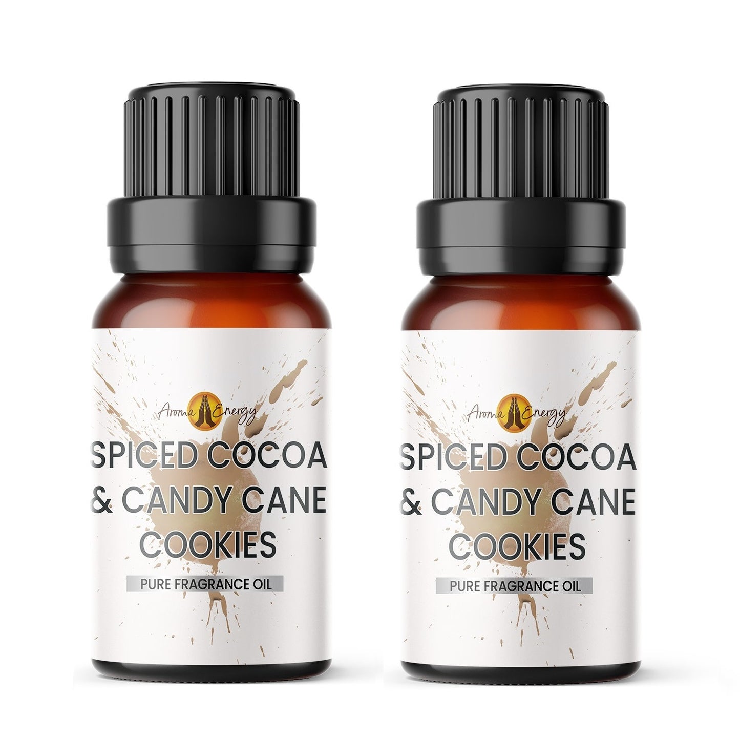 Spiced Cocoa & Candy Cane Cookies Fragrance Oil | Christmas fragrance oil - Aroma Energy