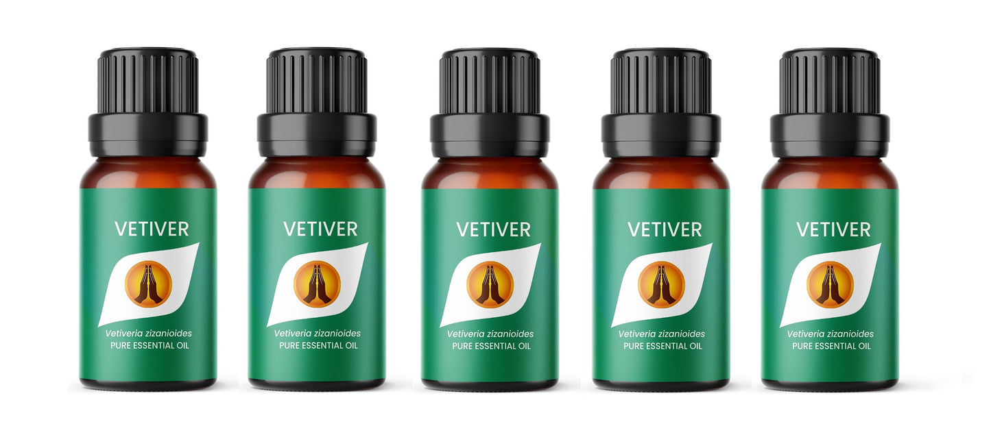 Vetiver Pure Essential Oil - Aroma Energy