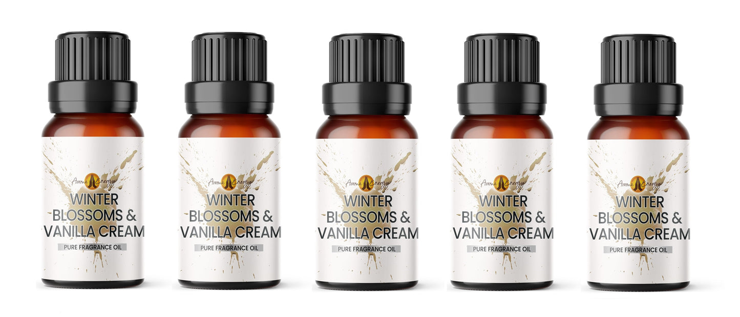 Winter Blossoms & Vanilla Cream Fragrance Oil | Christmas fragrance oil - Aroma Energy