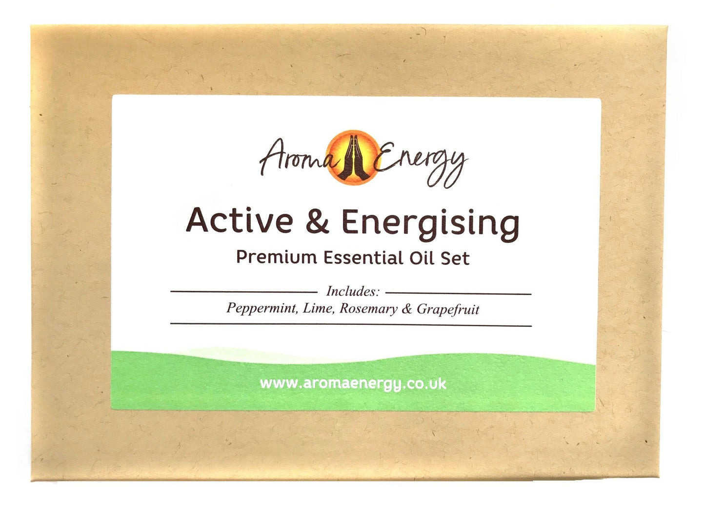 Active & Energising - Essential Oil Gift Set - Aroma Energy