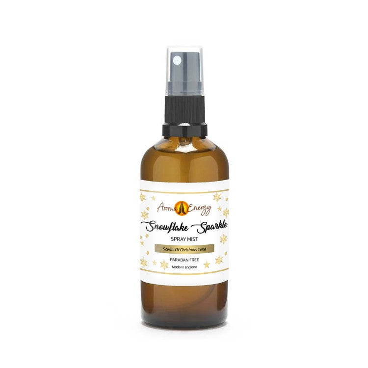 Snowflake Sparkle Christmas Fragrance Oil Spray - Aroma Energy