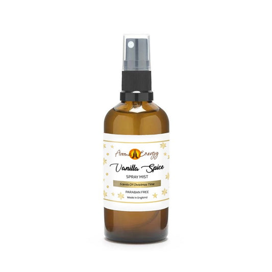 Vanilla Spice Christmas Fragrance Oil Spray - Aroma Energy
