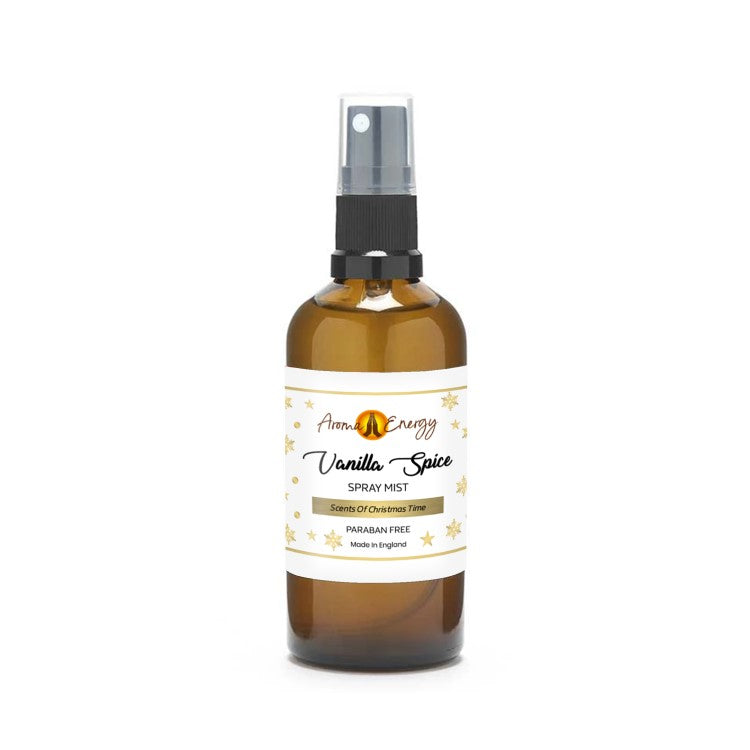 Vanilla Spice Christmas Fragrance Oil Spray - Aroma Energy