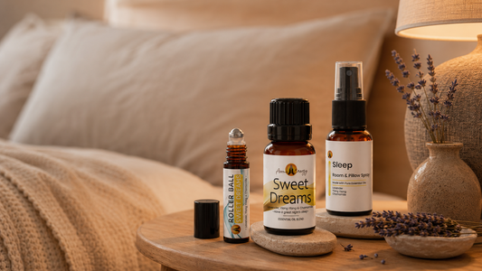 Aroma Energy Sweet Dreams Collection Guide: How to Choose Oils, Roller Balls and Pillow Sprays