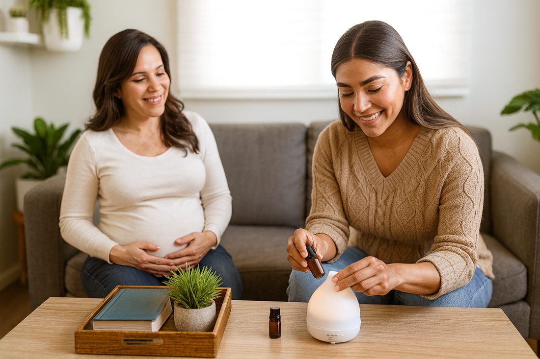 Essential Oils in Pregnancy: A Careful UK-Based Guide