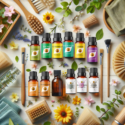 Essential end fragrance oils for spring cleaning