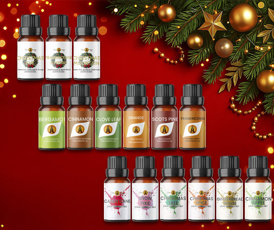Christmas Essential Oils & Fragrance Oils: Cosy Home Scents with Aroma Energy