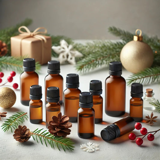 christmas essential oils and blends