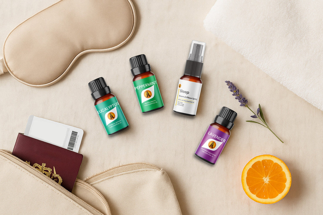 Essential Oils for Travel: Natural Help with Sleep, Anxiety, and Motion Sickness