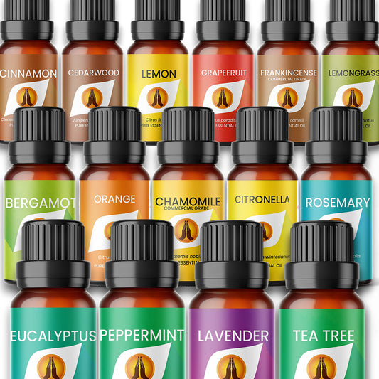 15 Best-Selling Essential Oils Set – Pure Aromatherapy Oils for Diffuser, Relaxation, Sleep, and Wellness
