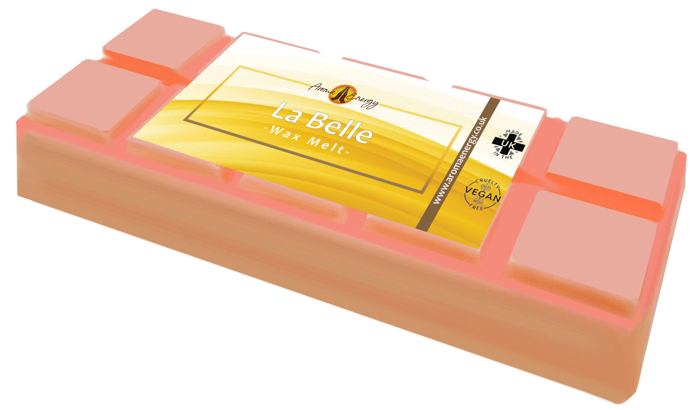 La Belle Designer Fragrance Wax Melt | Big Snap Bar | 50g - Aroma Energy