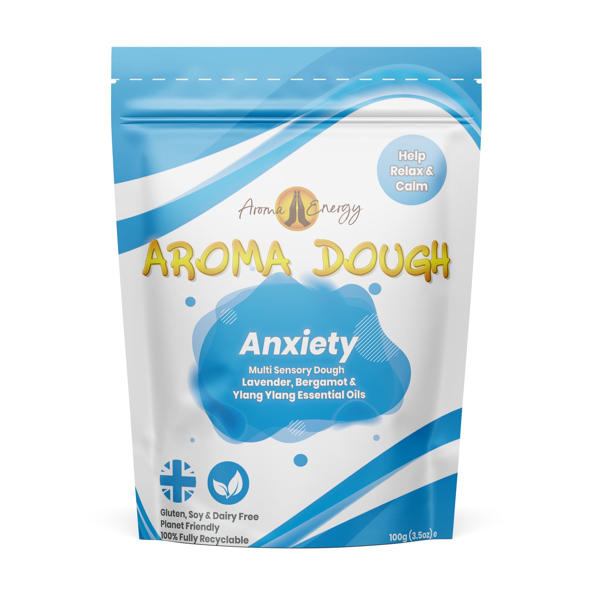 Anxiety Aroma Dough | Aromatherapy Multi Sensory Playdough - Aroma Energy