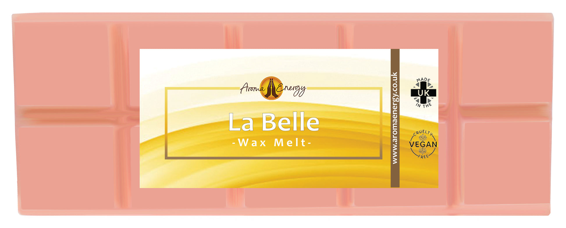 La Belle Designer Fragrance Wax Melt | Big Snap Bar | 50g - Aroma Energy