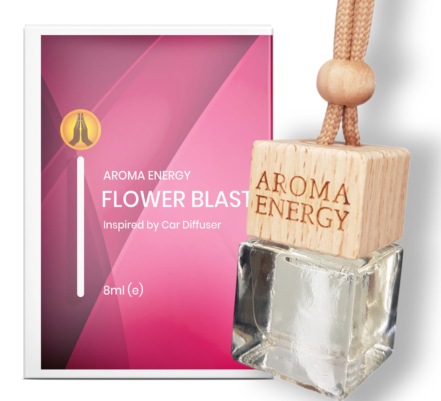 Flower Blast Car Aroma Diffuser: Long-Lasting, Stylish & Compact Fragrance Dispenser