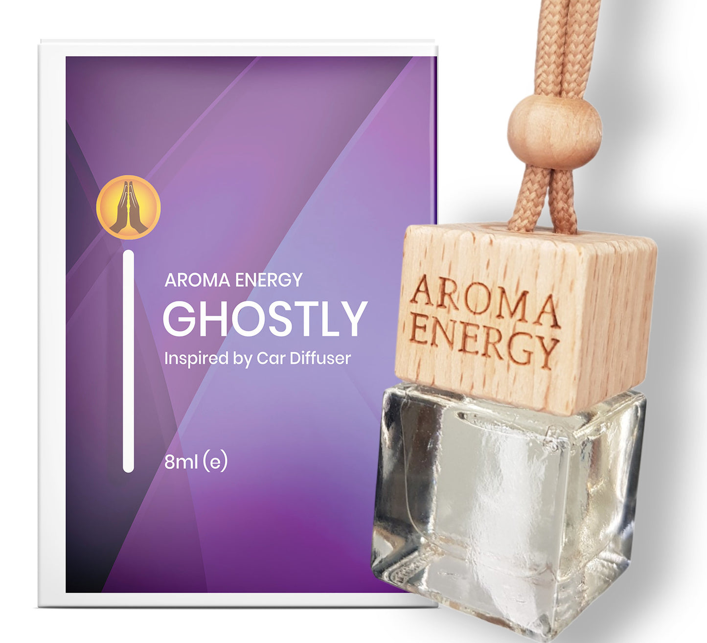 Ghostly Car Aroma Diffuser: Long-Lasting, Stylish & Compact Fragrance Dispenser