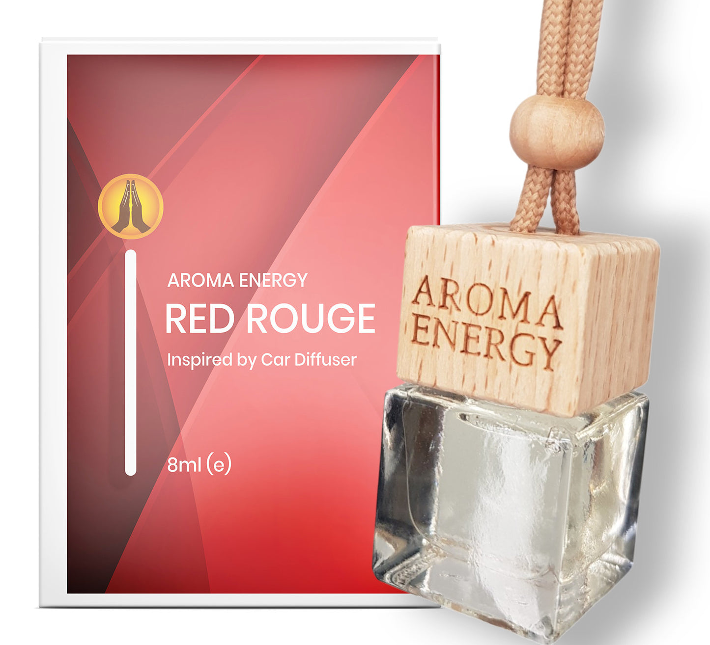 Red Rouge Car Aroma Diffuser: Long-Lasting, Stylish & Compact Fragrance Dispenser