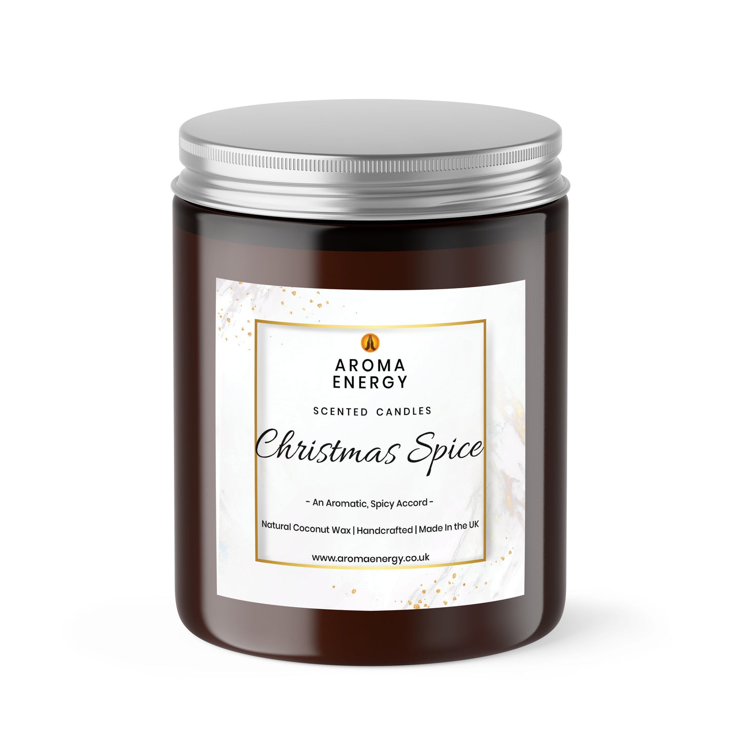 Christmas Spice Scented Candle | Best home fragrance | Coconut Wax - Aroma Energy