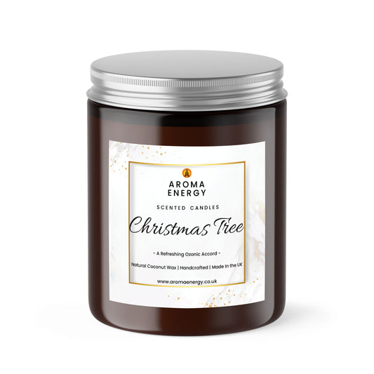 Christmas Tree Scented Candle | Best home fragrance | Coconut Wax - Aroma Energy