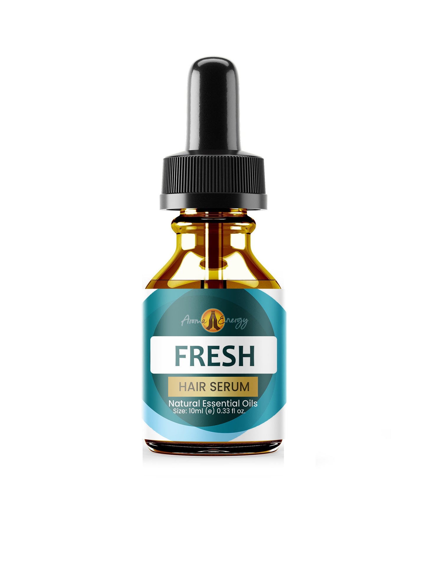 Essential Oil Hair Serum - Fresh - Contains Natural Peppermint, Castor and Vitamin E Oils