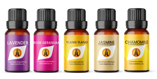 Flower Essential Oil Set 100% Pure